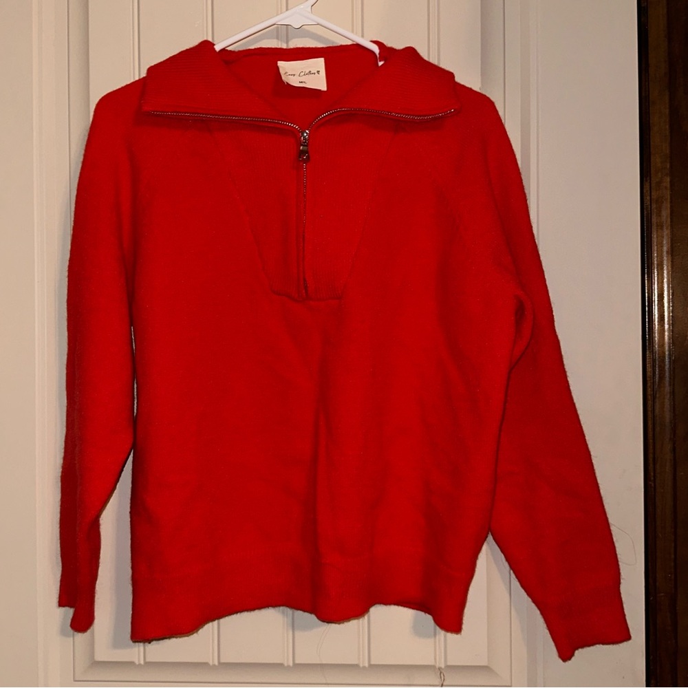Red Ryo Sweater - Picture 2 of 4